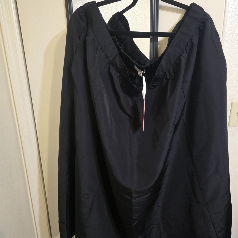 Old Navy Black Sateen Skirt